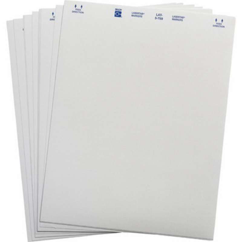 Laser Printable Lables 0.8"x0.5" 10k/pk